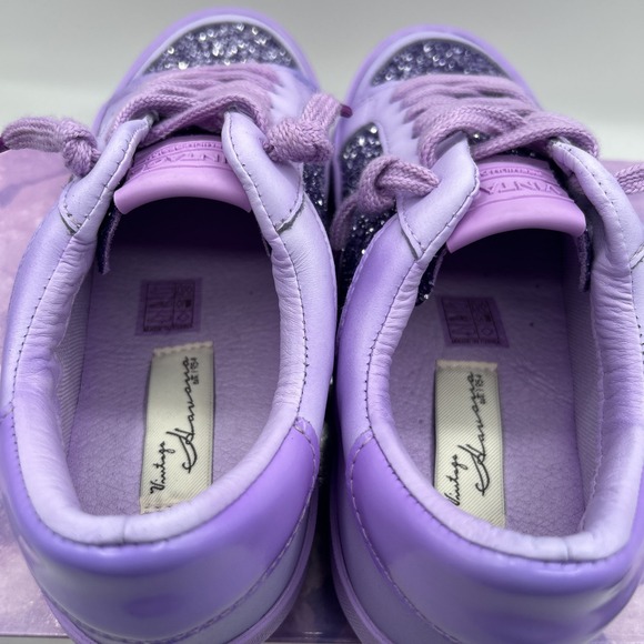 NEW Vintage Havana Levels Sneakers, Women's SZ: 8 M,Purple/Glitter - Picture 7 of 16